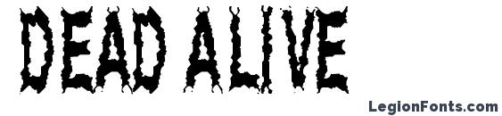Dead Alive Font, Halloween Fonts