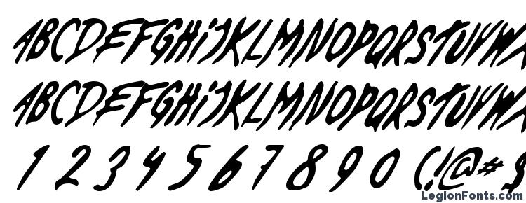 glyphs Dead By Dawn US font, сharacters Dead By Dawn US font, symbols Dead By Dawn US font, character map Dead By Dawn US font, preview Dead By Dawn US font, abc Dead By Dawn US font, Dead By Dawn US font