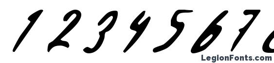 Dead By Dawn US Font, Number Fonts