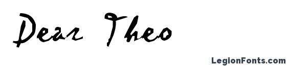 Dear Theo font, free Dear Theo font, preview Dear Theo font