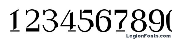 Debbyc Font, Number Fonts