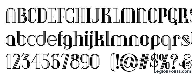 glyphs Debonair Inline NF font, сharacters Debonair Inline NF font, symbols Debonair Inline NF font, character map Debonair Inline NF font, preview Debonair Inline NF font, abc Debonair Inline NF font, Debonair Inline NF font