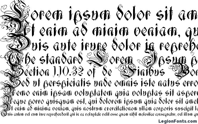 specimens Decadentia font, sample Decadentia font, an example of writing Decadentia font, review Decadentia font, preview Decadentia font, Decadentia font