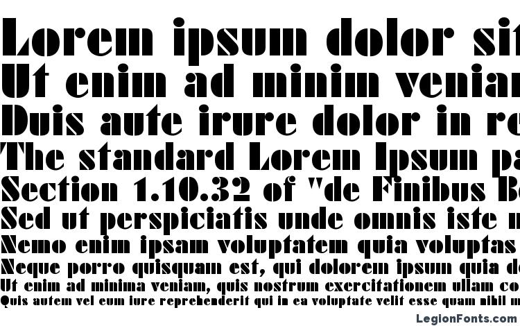 specimens DecoBlack Regular font, sample DecoBlack Regular font, an example of writing DecoBlack Regular font, review DecoBlack Regular font, preview DecoBlack Regular font, DecoBlack Regular font