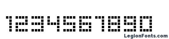Decoder Font, Number Fonts