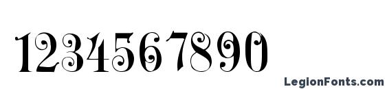 Decor 0 Font, Number Fonts