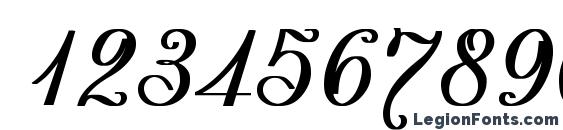 Decor Bold Font, Number Fonts