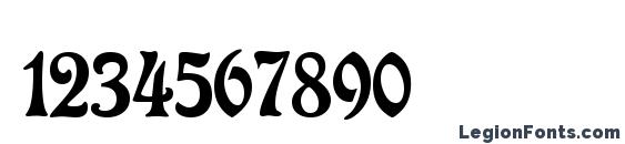Decor6Di Font, Number Fonts