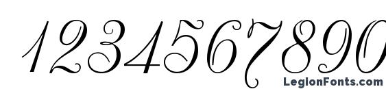 DecorGTT Font, Number Fonts