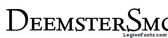 DeemsterSmc Regular DB Font