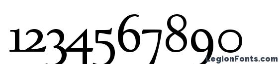 DeeperCapsDB Normal Font, Number Fonts