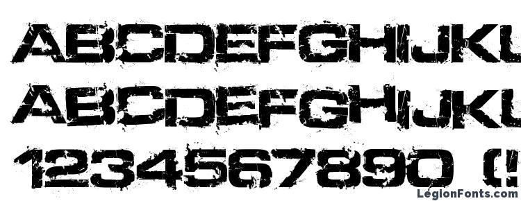 глифы шрифта Defused Extended Bold, символы шрифта Defused Extended Bold, символьная карта шрифта Defused Extended Bold, предварительный просмотр шрифта Defused Extended Bold, алфавит шрифта Defused Extended Bold, шрифт Defused Extended Bold