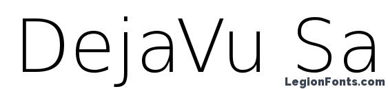 DejaVu Sans ExtraLight font, free DejaVu Sans ExtraLight font, preview DejaVu Sans ExtraLight font