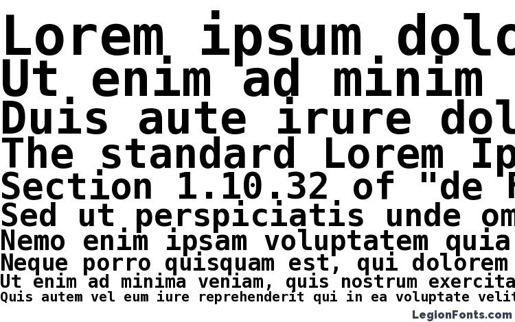 specimens DejaVu Sans Mono Bold font, sample DejaVu Sans Mono Bold font, an example of writing DejaVu Sans Mono Bold font, review DejaVu Sans Mono Bold font, preview DejaVu Sans Mono Bold font, DejaVu Sans Mono Bold font