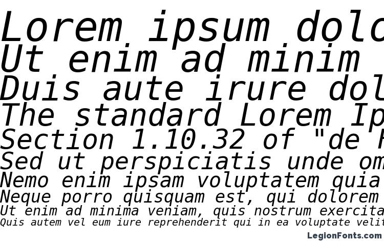 образцы шрифта DejaVu Sans Mono Oblique, образец шрифта DejaVu Sans Mono Oblique, пример написания шрифта DejaVu Sans Mono Oblique, просмотр шрифта DejaVu Sans Mono Oblique, предосмотр шрифта DejaVu Sans Mono Oblique, шрифт DejaVu Sans Mono Oblique