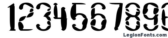 Dekon Font, Number Fonts