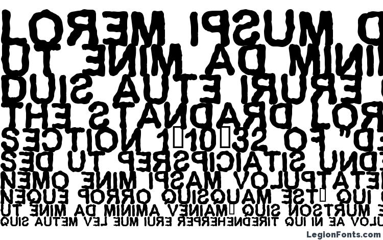 specimens Delirium font, sample Delirium font, an example of writing Delirium font, review Delirium font, preview Delirium font, Delirium font