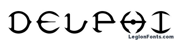 Delphi font, free Delphi font, preview Delphi font