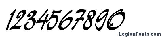 Demian Cyr Plain1.0 Font, Number Fonts