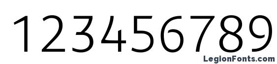 Dendanewlightc Font, Number Fonts