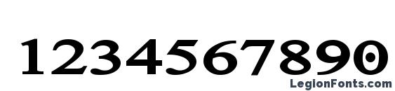 Denial2regularbold Font, Number Fonts