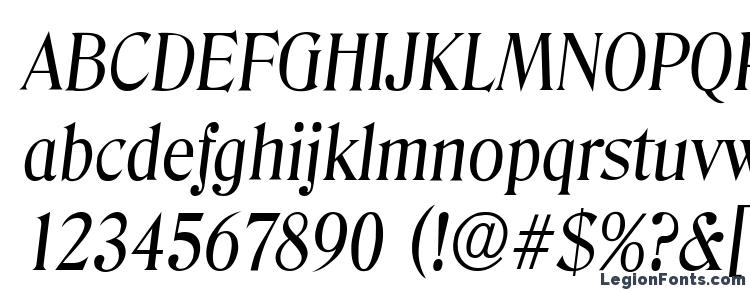 глифы шрифта Denver Italic, символы шрифта Denver Italic, символьная карта шрифта Denver Italic, предварительный просмотр шрифта Denver Italic, алфавит шрифта Denver Italic, шрифт Denver Italic