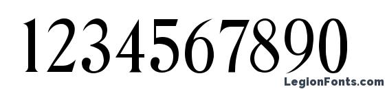 Denver Regular Font, Number Fonts