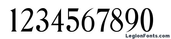 DenverSerial Regular Font, Number Fonts