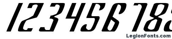 Department H Font, Number Fonts