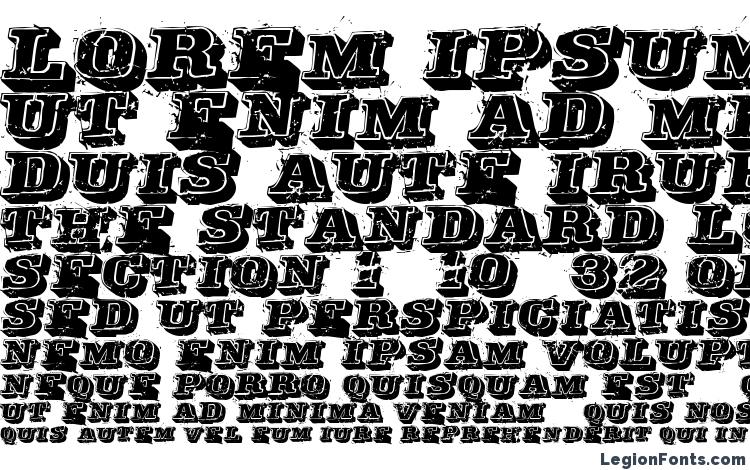 specimens Depraved font, sample Depraved font, an example of writing Depraved font, review Depraved font, preview Depraved font, Depraved font