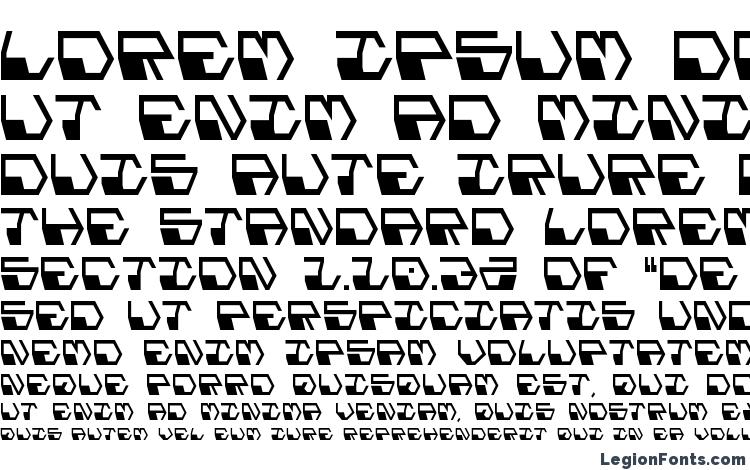 specimens Deranian Condensed font, sample Deranian Condensed font, an example of writing Deranian Condensed font, review Deranian Condensed font, preview Deranian Condensed font, Deranian Condensed font