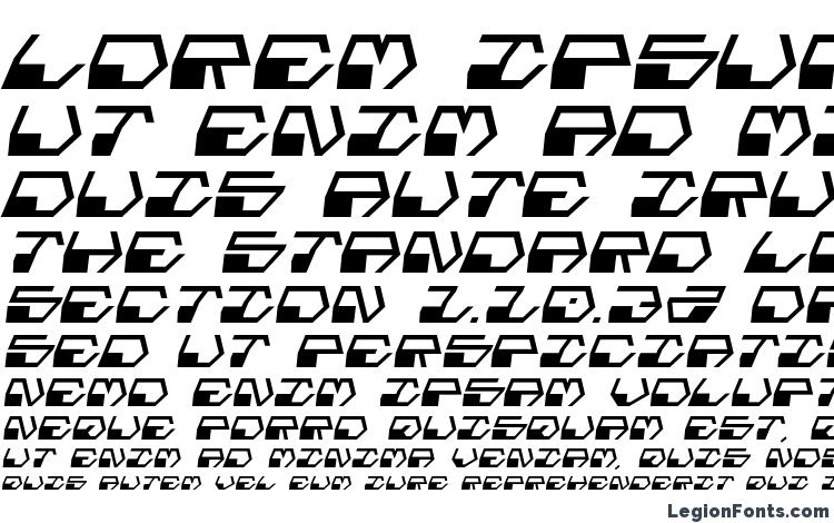 specimens Deranian Italic font, sample Deranian Italic font, an example of writing Deranian Italic font, review Deranian Italic font, preview Deranian Italic font, Deranian Italic font