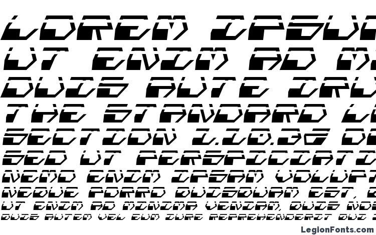 specimens Deranian Laser Italic font, sample Deranian Laser Italic font, an example of writing Deranian Laser Italic font, review Deranian Laser Italic font, preview Deranian Laser Italic font, Deranian Laser Italic font
