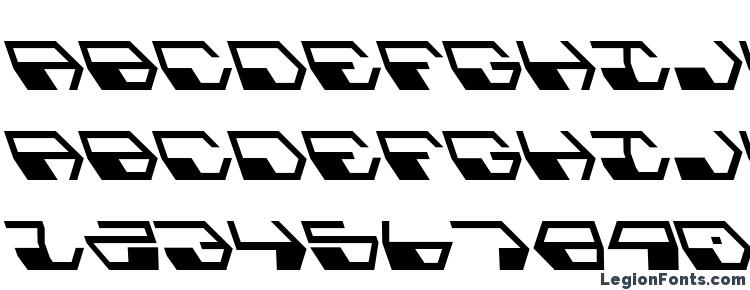 glyphs Deranian Leftalic font, сharacters Deranian Leftalic font, symbols Deranian Leftalic font, character map Deranian Leftalic font, preview Deranian Leftalic font, abc Deranian Leftalic font, Deranian Leftalic font