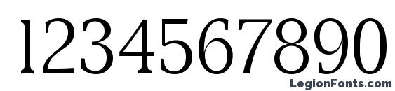 DerringerLH Regular Font, Number Fonts