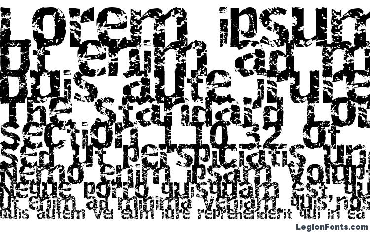 specimens Destroy font, sample Destroy font, an example of writing Destroy font, review Destroy font, preview Destroy font, Destroy font