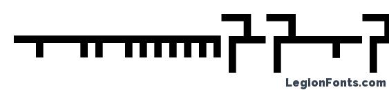 Dethek Font, Number Fonts