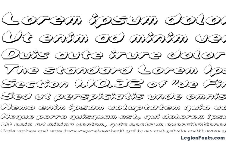 specimens Detonator Shadow Italic font, sample Detonator Shadow Italic font, an example of writing Detonator Shadow Italic font, review Detonator Shadow Italic font, preview Detonator Shadow Italic font, Detonator Shadow Italic font