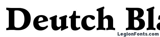 шрифт Deutch Black SSi Black, бесплатный шрифт Deutch Black SSi Black, предварительный просмотр шрифта Deutch Black SSi Black