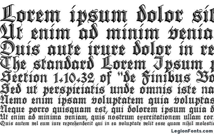 specimens Deutsche Zierschrift font, sample Deutsche Zierschrift font, an example of writing Deutsche Zierschrift font, review Deutsche Zierschrift font, preview Deutsche Zierschrift font, Deutsche Zierschrift font