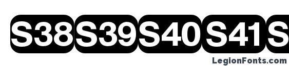 DeutscheBahnAG Four Font, Number Fonts