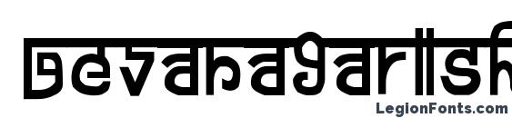 шрифт Devanagarish, бесплатный шрифт Devanagarish, предварительный просмотр шрифта Devanagarish