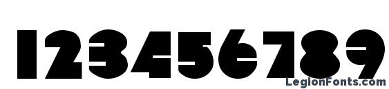 Devandra Regular Font, Number Fonts