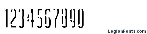 Devils Handshake Font, Number Fonts