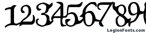 Devils Snare Font, Number Fonts
