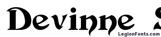 Devinne Swash font, free Devinne Swash font, preview Devinne Swash font