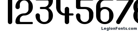 DF667 Chlorine Font, Number Fonts