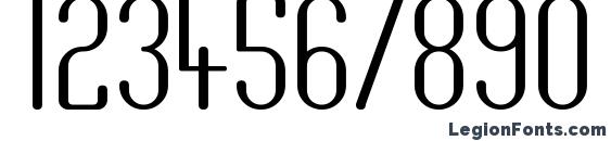 DF667 Plastic Jesus Font, Number Fonts