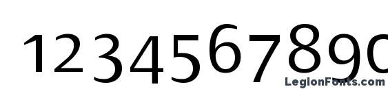 Dialog Light SmallCaps Font, Number Fonts