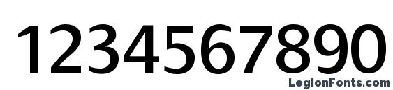 Dialog Font, Number Fonts